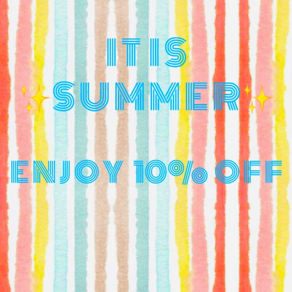 10% off🥳